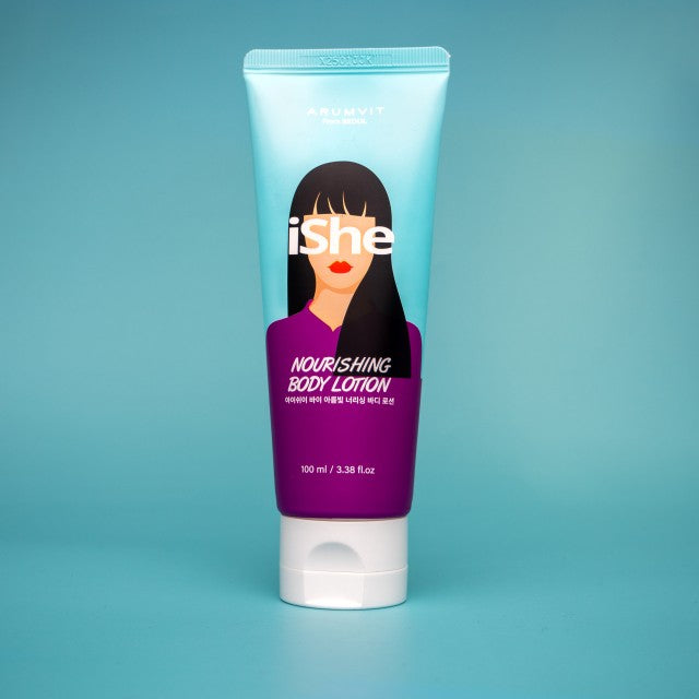 iShe Nourishing Body Lotion - Versatile Moisturizer for All Body Parts, Essential Skin Care, 100ml, Affordable & Effective, Nourishing Formula, Suitable for Daily Use