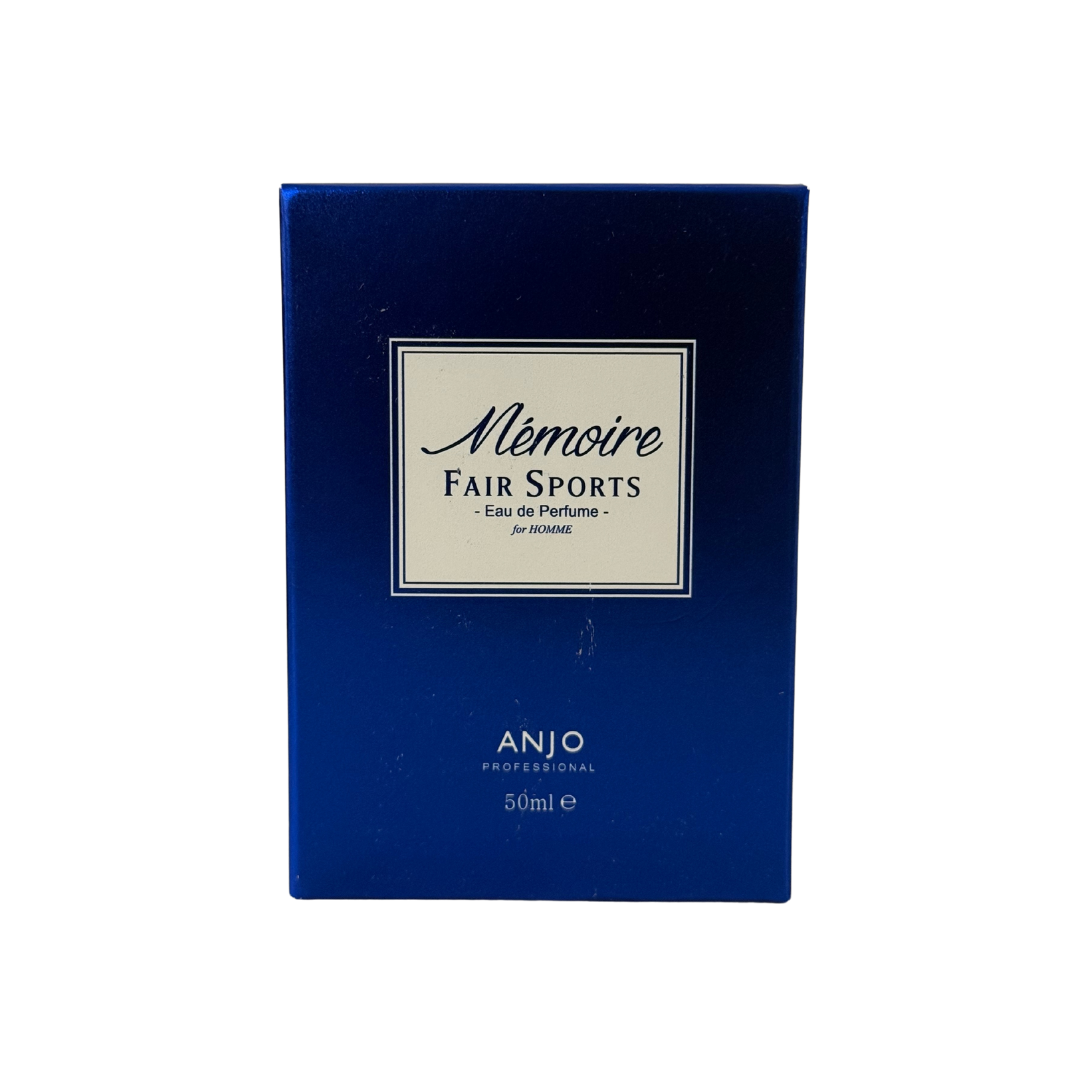 LIMITED EDITION! ANJO MEMOIRE FAIR SPORTS Perfume – Eau De Parfum for Men – Fresh and Sporty Men’s Fragrance – Active Lifestyle Perfume – Korean Beauty Perfume – Citrus Woody Scent – 50ml – Made in Korea