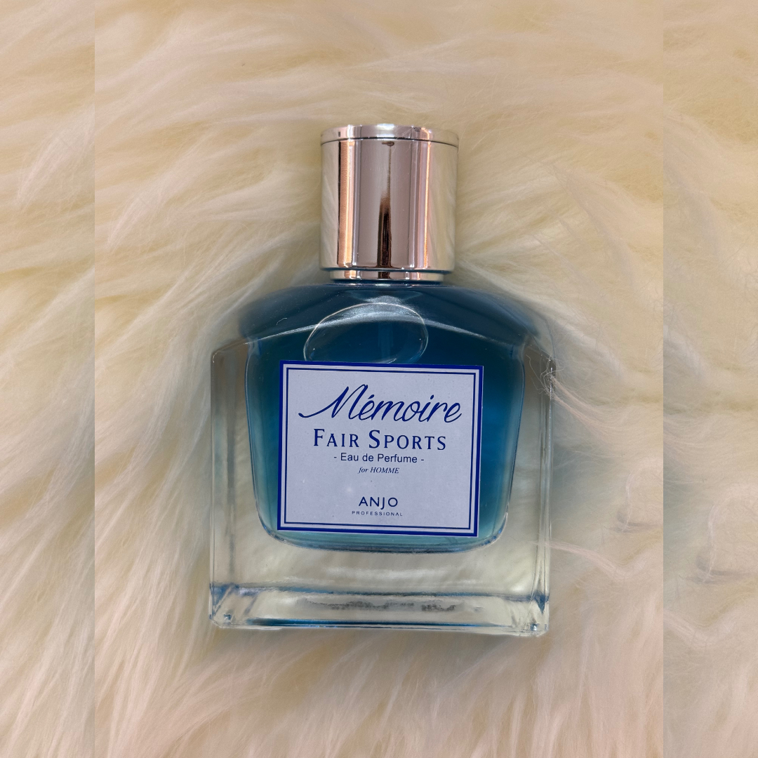 LIMITED EDITION! ANJO MEMOIRE FAIR SPORTS Perfume – Eau De Parfum for Men – Fresh and Sporty Men’s Fragrance – Active Lifestyle Perfume – Korean Beauty Perfume – Citrus Woody Scent – 50ml – Made in Korea