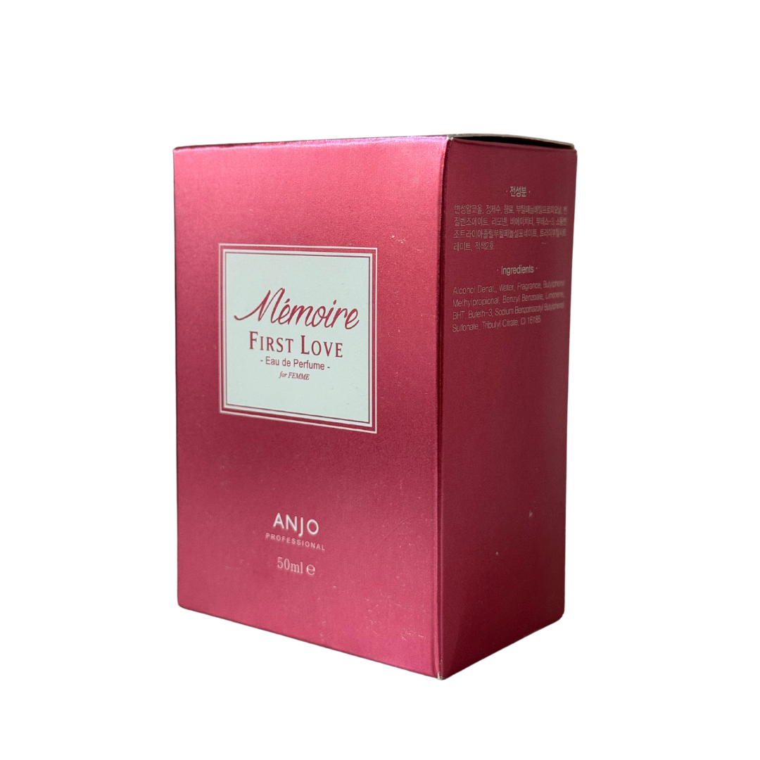 LIMITED EDITION! ANJO MEMOIRE FIRST LOVE Perfume – Eau De Parfum for Women – Romantic Floral Scent – Perfume for Soft Femininity – Korean Beauty Perfume – Sweet & Elegant Fragrance – 50ml – Made in Korea