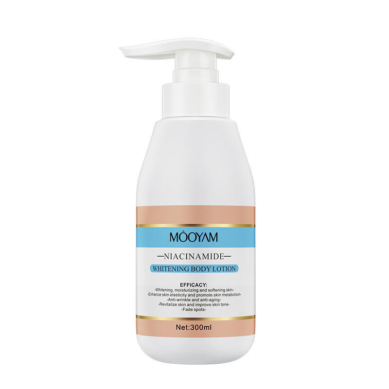 LIMITED EDITION! Instant Body Whitening & Lightening Cream – Brightening Lotion – Natural Tone-Up & Spot-Care Formula – Enriched with Niacinamide & Botanical Extracts – 300ml