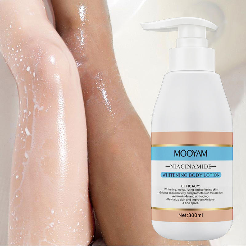 LIMITED EDITION! Instant Body Whitening & Lightening Cream – Brightening Lotion – Natural Tone-Up & Spot-Care Formula – Enriched with Niacinamide & Botanical Extracts – 300ml