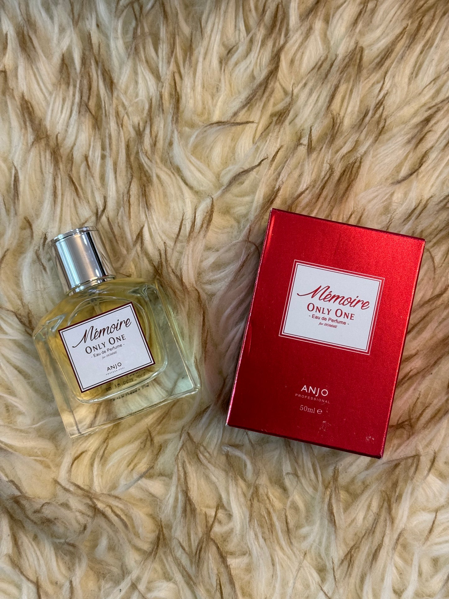 LIMITED EDITION! ANJO MEMOIRE ONLY ONE Perfume – Eau De Parfum for Men – Men's Fragrance – Perfume for Confidence and Sophistication – Korean Beauty Perfume – Woody Musk Scent – 50ml – Made in Korea