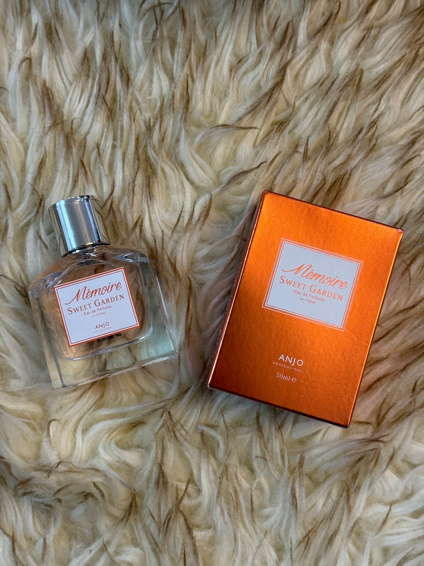 LIMITED EDITION! ANJO MEMOIRE SWEET GARDEN Perfume - Eau De Parfum for Womem - Women's fragrance - Perfume for feminine elegance - Korean beauty perfume - Sweet fragrance - 50ml – Made in Korea