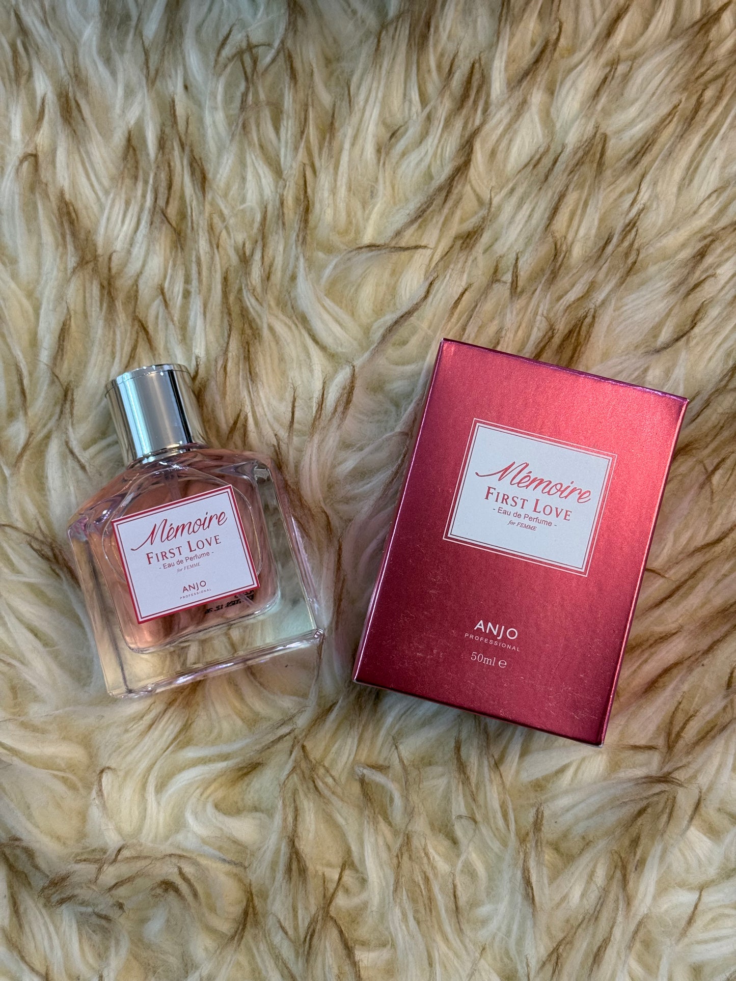 LIMITED EDITION! ANJO MEMOIRE FIRST LOVE Perfume – Eau De Parfum for Women – Romantic Floral Scent – Perfume for Soft Femininity – Korean Beauty Perfume – Sweet & Elegant Fragrance – 50ml – Made in Korea