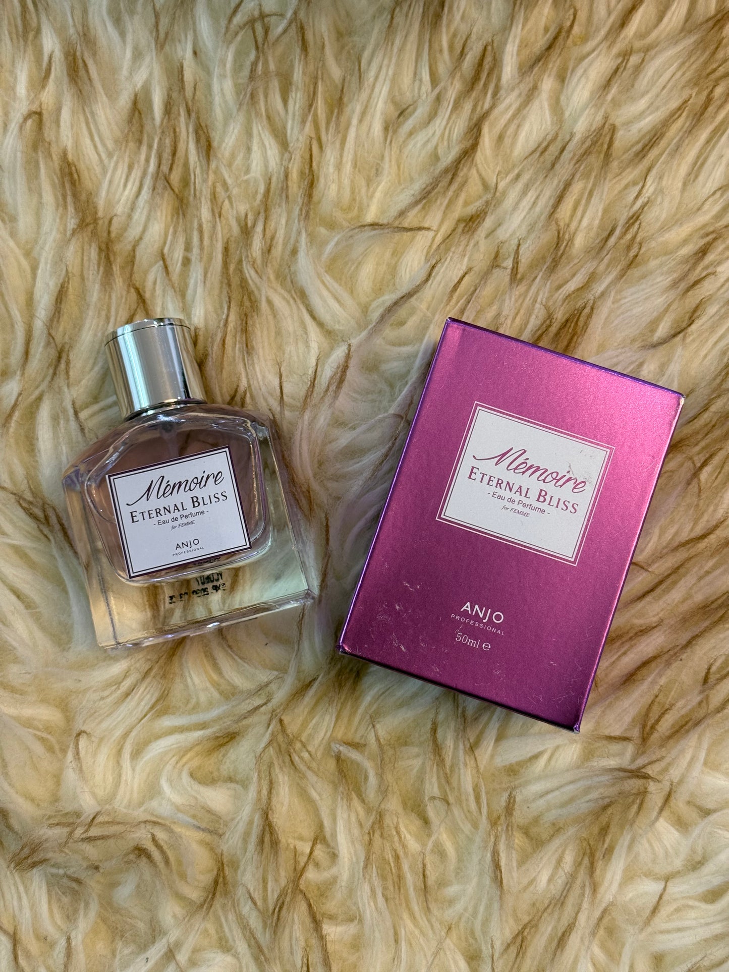 LIMITED EDITION! ANJO MEMOIRE ETERNAL BLISS Perfume – Eau De Parfum for Women – Warm & Romantic Scent – Perfume for Lasting Elegance – Korean Beauty Perfume – Floral Musk Fragrance – 50ml – Made in Korea