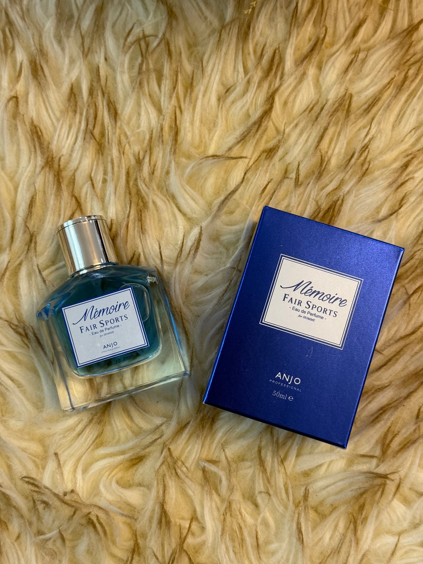 LIMITED EDITION! ANJO MEMOIRE FAIR SPORTS Perfume – Eau De Parfum for Men – Fresh and Sporty Men’s Fragrance – Active Lifestyle Perfume – Korean Beauty Perfume – Citrus Woody Scent – 50ml – Made in Korea