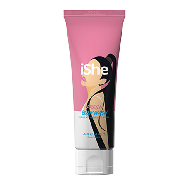 iShe Fresh Body Wash - 100ml Gentle Cleansing Formula for Soft & Smooth Skin