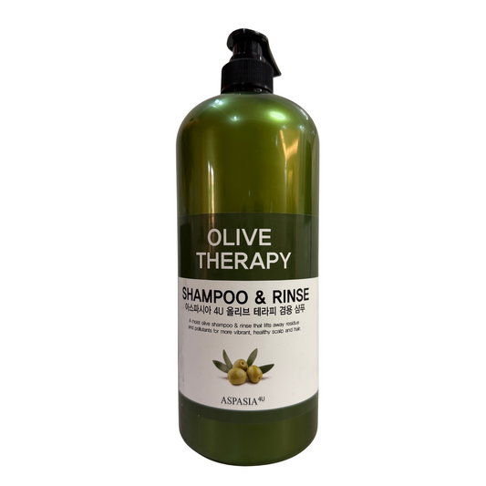 LIMITED EDITION! Olive Shampoo & Conditioner – Dual Hair Care Set – Moisturizing & Repairing – Olive Oil, Keratin & Shea Butter Blend – 1.5L – Made in Korea