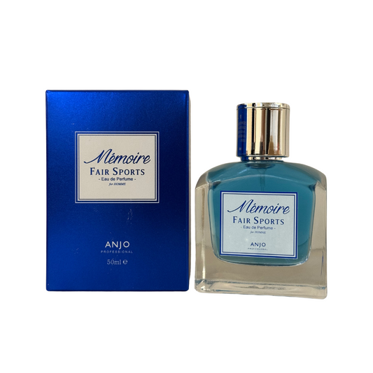 LIMITED EDITION! ANJO MEMOIRE FAIR SPORTS Perfume – Eau De Parfum for Men – Fresh and Sporty Men’s Fragrance – Active Lifestyle Perfume – Korean Beauty Perfume – Citrus Woody Scent – 50ml – Made in Korea