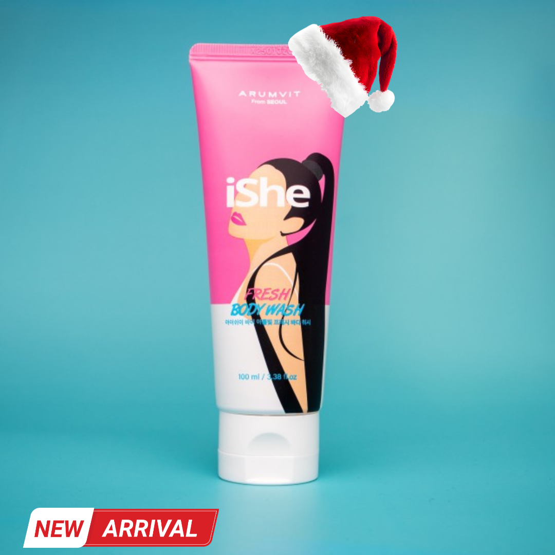 iShe Fresh Body Wash - 100ml Gentle Cleansing Formula for Soft & Smooth Skin