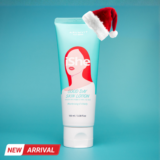 iShe Good Day Skin and Facial Lotion - Refreshing Feel & Radiant Complexion for Daily Skincare Routine 100mL