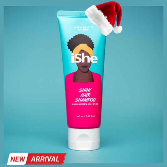 iShe Shiny Hair Shampoo 100ml - Enhances Shine and Softness for Lustrous Hair Care